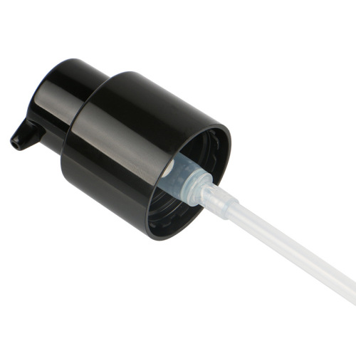 White pp push thread pump head shampoo conditioner hand sanitizer pump head plastic external lotion pump head