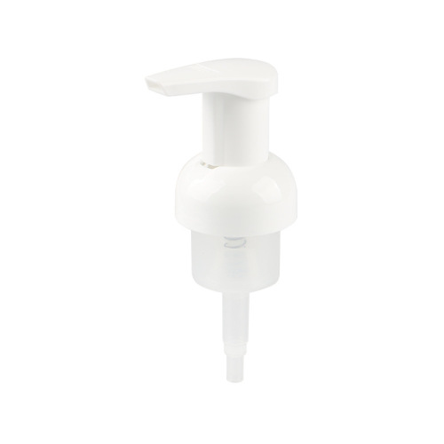 Plastic push foam pump 40/410 screw tooth shampoo cleanser pressure pump hand soap shower gel pump head