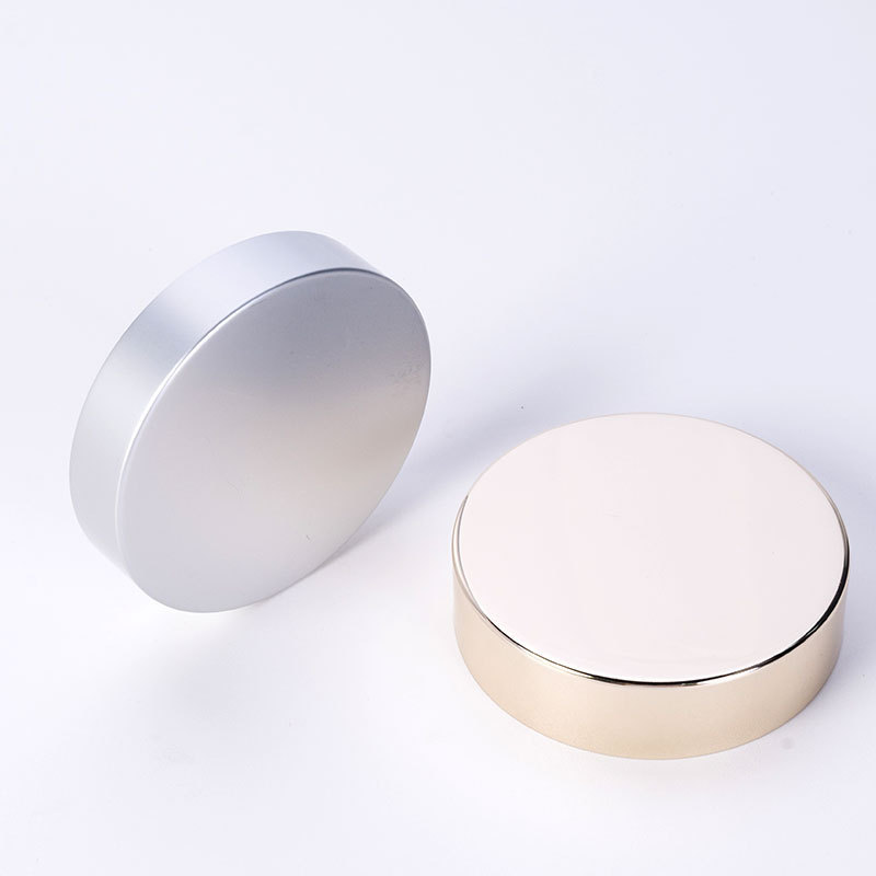 70-tooth gold cap, gold electrochemical aluminum cap, double tangent gold cap, essential oil aromatherapy bottle gold cap, electrolytic aluminum cap