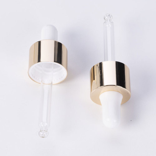 20 teether tip dropper glass essential oil dropper anodized aluminum dropper manufacturer wholesale can print logo