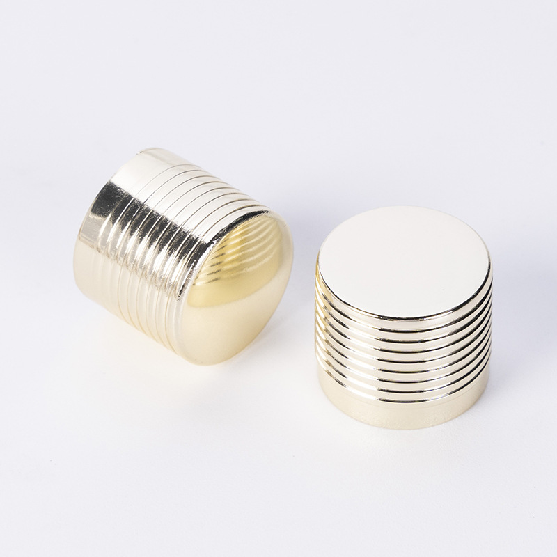 18-tooth gold cap, gold electrochemical aluminum cap, double tangent gold cap, essential oil aromatherapy bottle gold cap, electrolytic aluminum cap