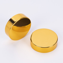 45 Tooth health care product bottle cap gold wide mouth bottle alumina cover cosmetic glass cream bottle electrochemical aluminum cover