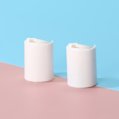28/415 white glossy swing cover detergent shower gel bottle cap pet bottle press swing cover