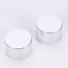 Factory direct supply hose cover cosmetic bottle cap aluminum + pp plastic material can print logo