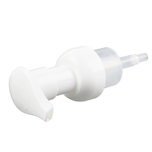 Wholesale 40 teeth PP plastic packaging pump head cosmetic foam hand sanitizer bottle foam pump can take sample