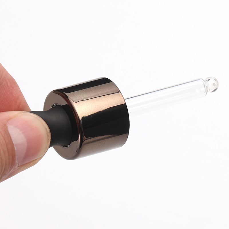 Supply rubber head dropper 20/415UV dropper perfume essential oil bottle rubber head glass dropper factory wholesale