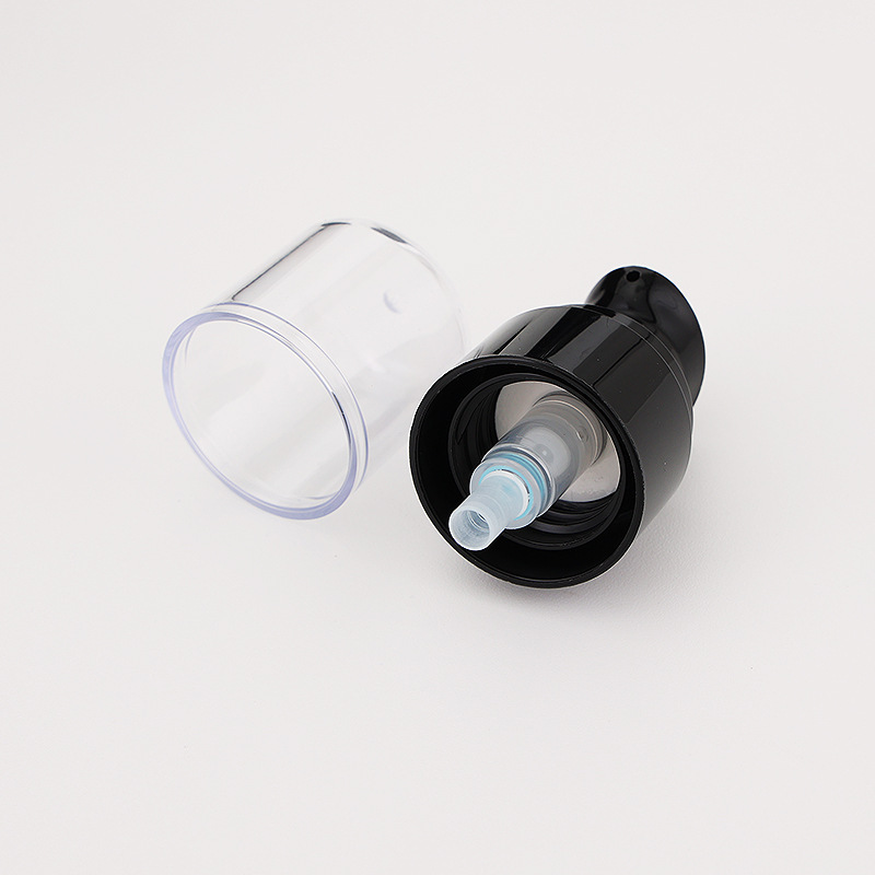 20/415 transparent plastic half-cover double-layer powder pump penguin head bird beak cosmetic powder pump lotion pump wholesale