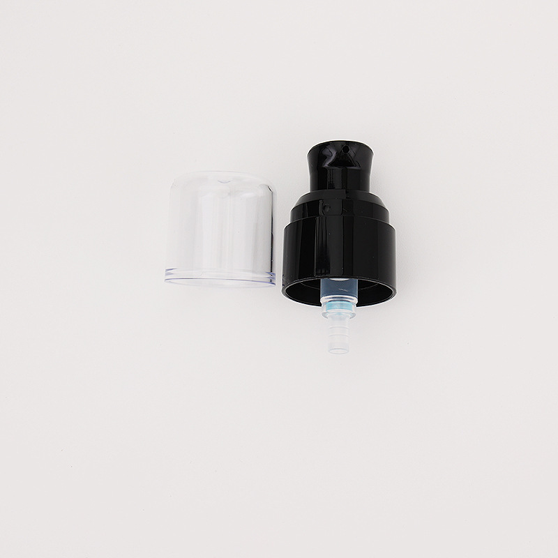 20/415 transparent plastic half-cover double-layer powder pump penguin head bird beak cosmetic powder pump lotion pump wholesale