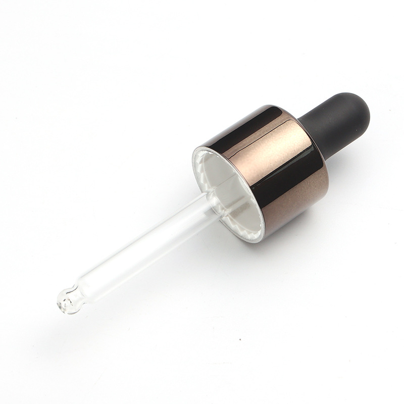 Supply rubber head dropper 20/415UV dropper perfume essential oil bottle rubber head glass dropper factory wholesale