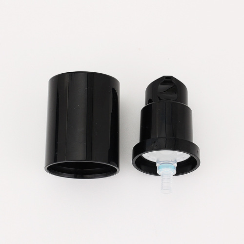 20-tooth double-set step three-point powder pump black glossy full cover penguin bird beak powder pump cosmetic lotion pump pump head