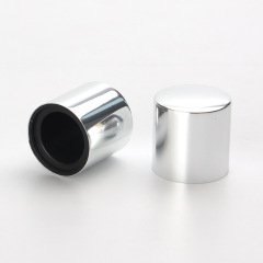Supply 26MM anodized aluminum perfume cap with 17.2 medium set cosmetic bottle cap manufacturer wholesale anodized aluminum bottle cap