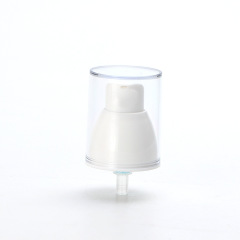 Supply 18/415 double-layer tower-shaped powder pump nozzle AS transparent cover push-type cosmetic nozzle manufacturer wholesale
