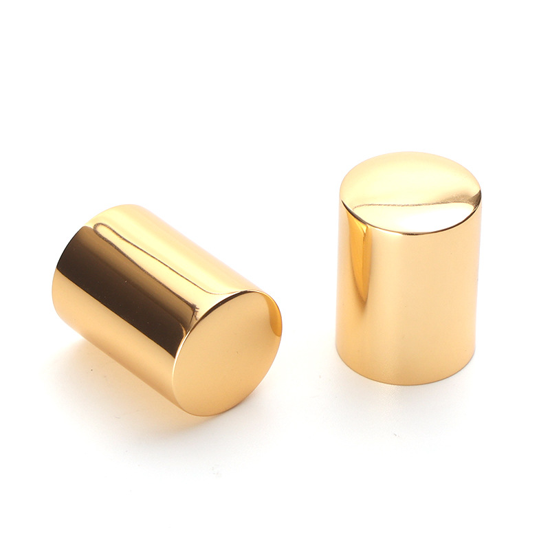 Supply 20MM anodized aluminum perfume cap with 17.2 middle set cosmetic bottle cap with various specifications and manufacturers wholesale
