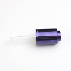 Supply 20-tooth UV press dropper cosmetic essence dispensing dropper rotatable press glass dropper wholesale
