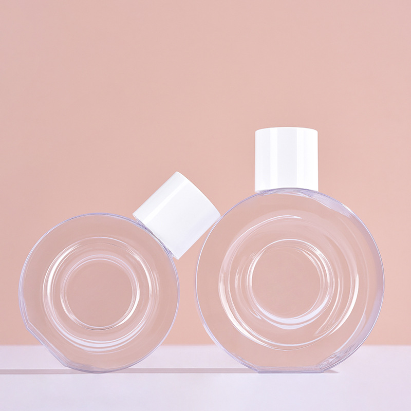 PETG round mouthwash screw cap bottle large capacity lotion bottle spray light and convenient to carry and can be divided