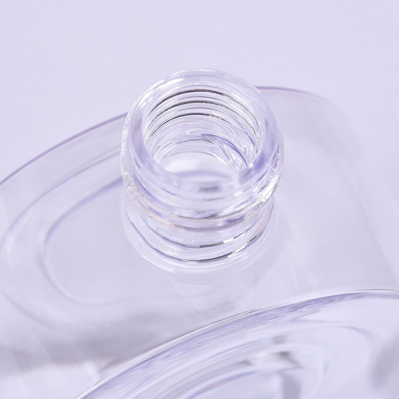 PETG round mouthwash screw cap bottle large capacity lotion bottle spray light and convenient to carry and can be divided