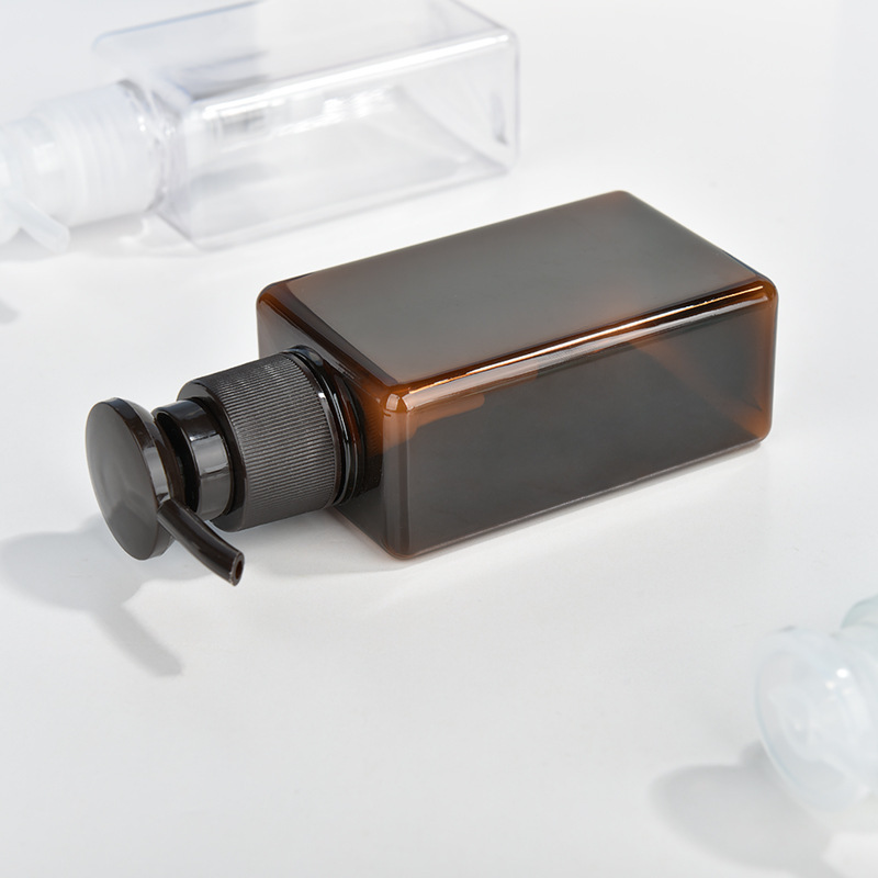 PET makeup remover toner press bottle nail polish remover press bottle lotion press bottle travel bottle