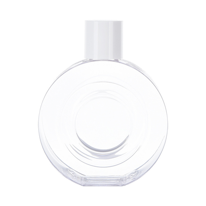 PETG round mouthwash screw cap bottle large capacity lotion bottle spray light and convenient to carry and can be divided
