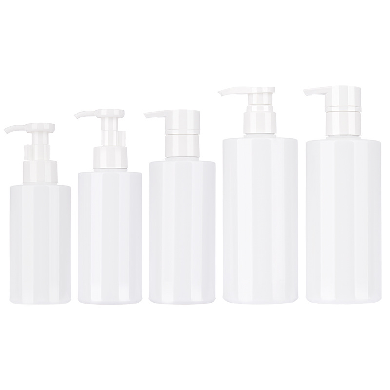 PET round shoulder hand soap shampoo shower gel lotion body lotion bottle large capacity canned empty bottle