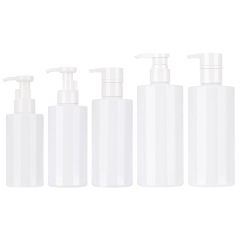 PET round shoulder hand soap shampoo shower gel lotion body lotion bottle large capacity canned empty bottle