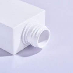 PETG right angle square lotion bottle shampoo shower gel hand soap press bottle washing and care bottle
