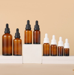 5-30ml brown essential oil bottle 50-100ml dropper bottle essence glass bottle travel bottle