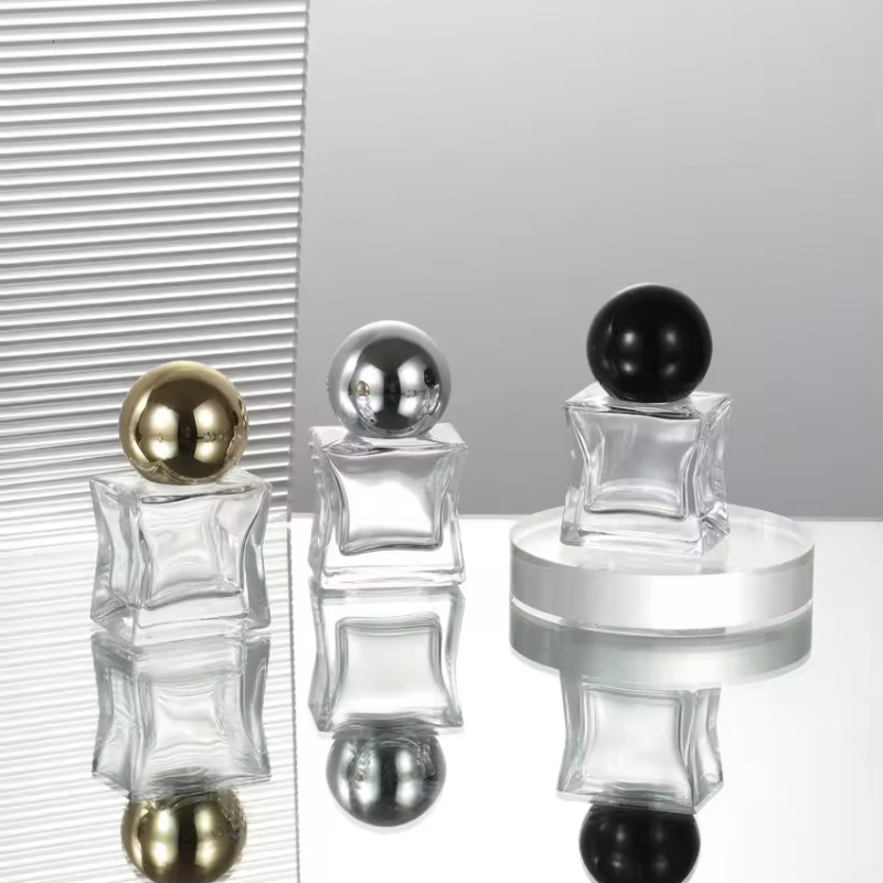 15ml multicolor star bottle high-end perfume bottle cosmetic perfume sub-bottle portable glass sample bottle