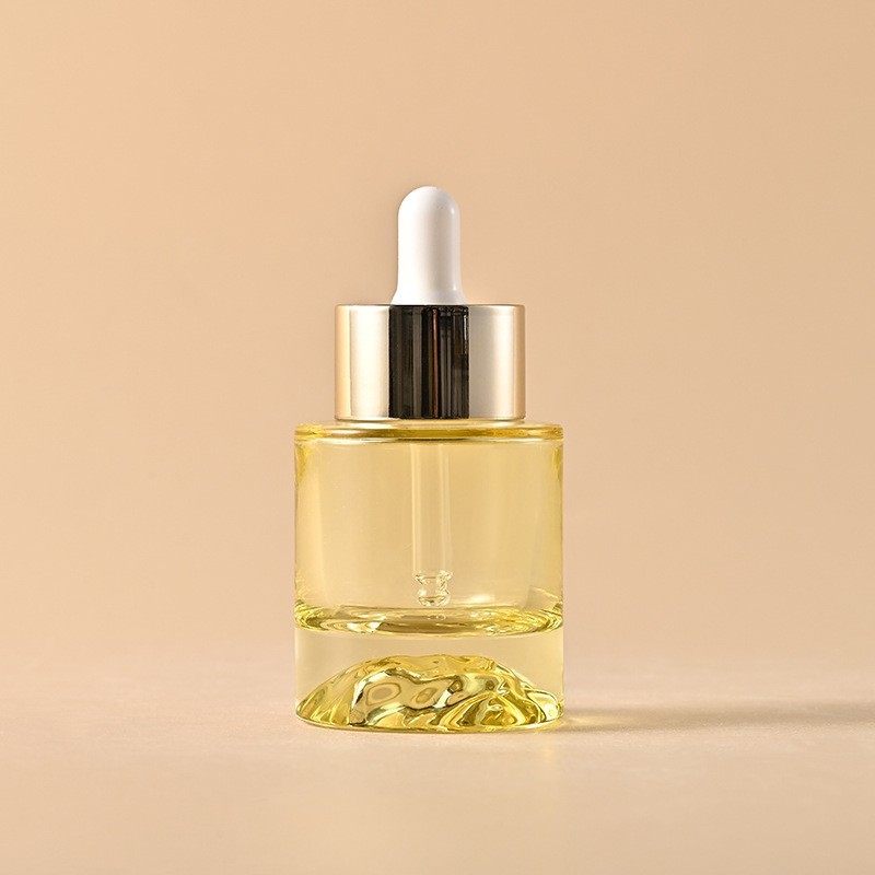 30ml volcano bottom dropper bottle gradient color essential oil bottle essence liquid cosmetic glass bottle