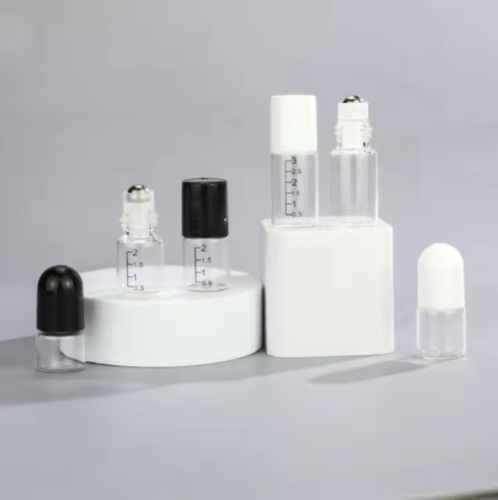 Bullet ball bottle 1ml 2ml 3ml 5ml 10ml essential oil roll-on bottle perfume sample trial bottle