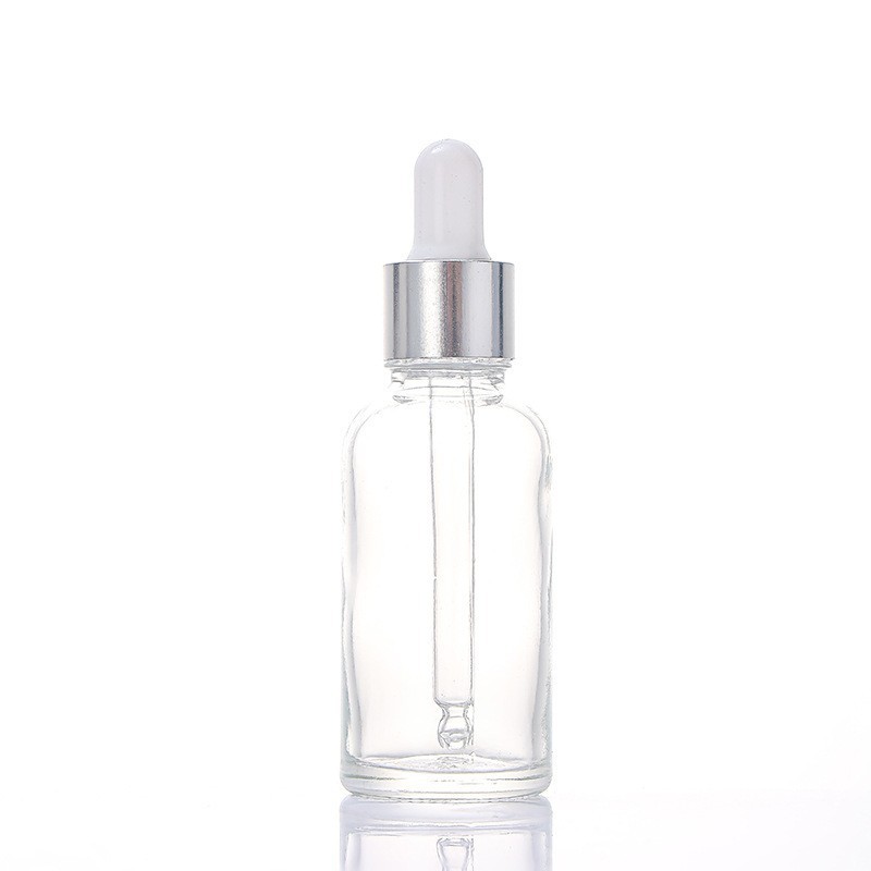 30ml transparent essential oil bottle sub-packaging glass bottle 50ML thickened beauty salon dropper bottle essence bottle