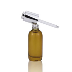 30ml-120ml basket cover lotion bottle 50ml thick bottom essence bottle cosmetic packaging material