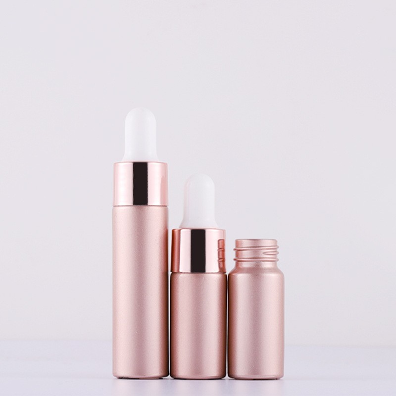 5ml rose gold ball bottle 5ml ball bottle eye massage portable perfume bottle repackaging glass bottle