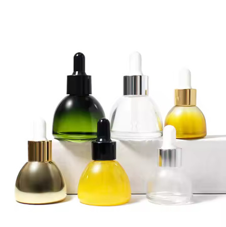 15ml20ml pagoda essential oil bottle 30ML thick bottom glass serum bottle 50ml essence liquid bottle
