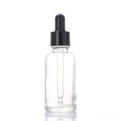 30ml transparent essential oil bottle sub-packaging glass bottle 50ML thickened beauty salon dropper bottle essence bottle