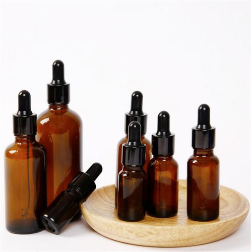 50ml100ml brown light-proof essential oil bottle essence glass dropper bottle cosmetic packaging empty bottle