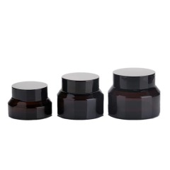 15g green oblique shoulder cream bottle 30g glass eye cream bottle 50g cosmetics face cream empty bottle