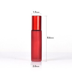 10ml colored glass roller bottle essential oil bottle perfume roller bottle cosmetics packaging bottle