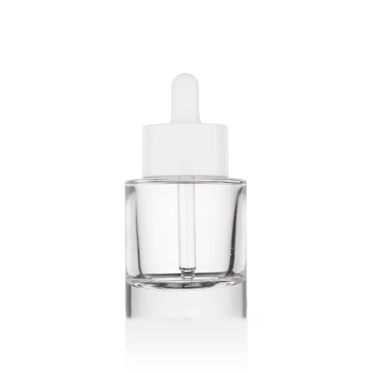 High-end glass dropper bottle 15ml30ml40ml thick bottom essence bottle essential oil bottle