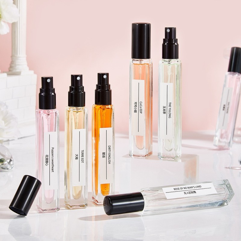 Internet celebrity perfume bottle 10ML perfume sample bottle trial perfume bottle glass perfume spray bottle