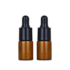 3ml brown glass dropper bottle 5ml essential oil bottle essence sample bottle cosmetics sub-bottle