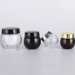 15g-120g black bandage cream bottle 614 large capacity eye cream bottle big belly liner face cream bottle