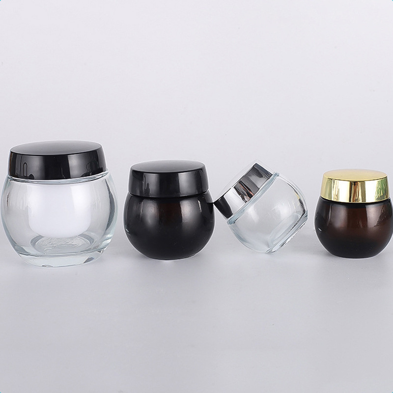 15g-120g black bandage cream bottle 614 large capacity eye cream bottle big belly liner face cream bottle