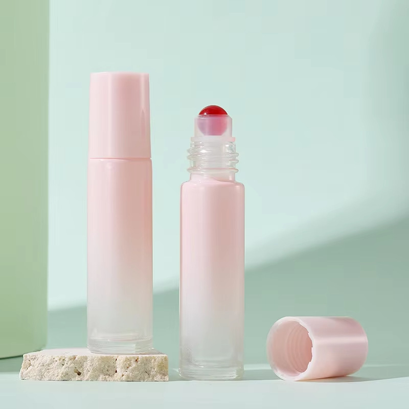 10ml color crystal jade ball bottle agate essential oil ball bottle perfume bottle
