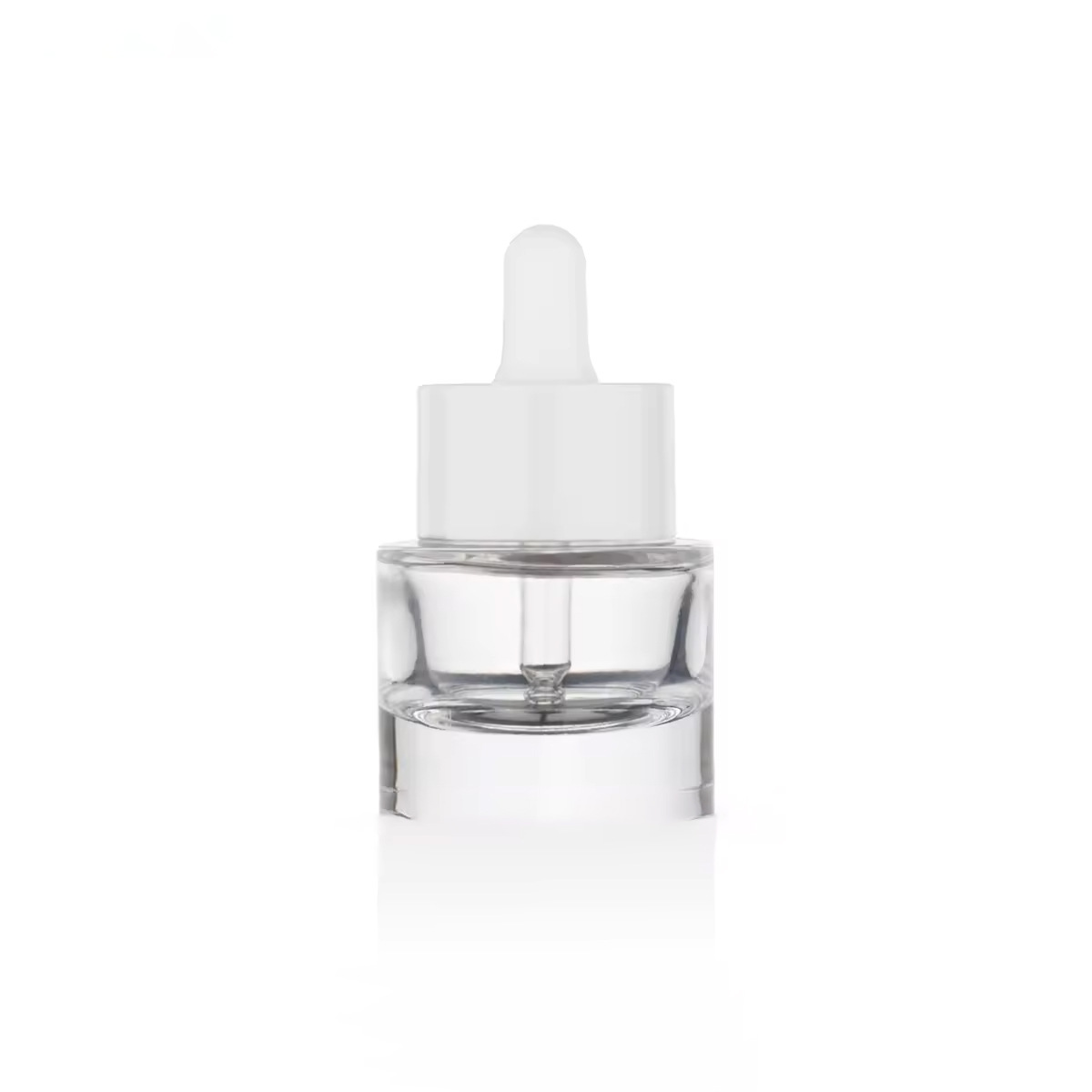 High-end glass dropper bottle 15ml30ml40ml thick bottom essence bottle essential oil bottle