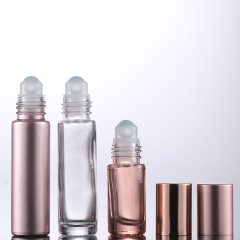 5ml rose gold ball bottle 5ml ball bottle eye massage portable perfume bottle repackaging glass bottle
