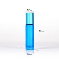 10ml colored glass roller bottle essential oil bottle perfume roller bottle cosmetics packaging bottle
