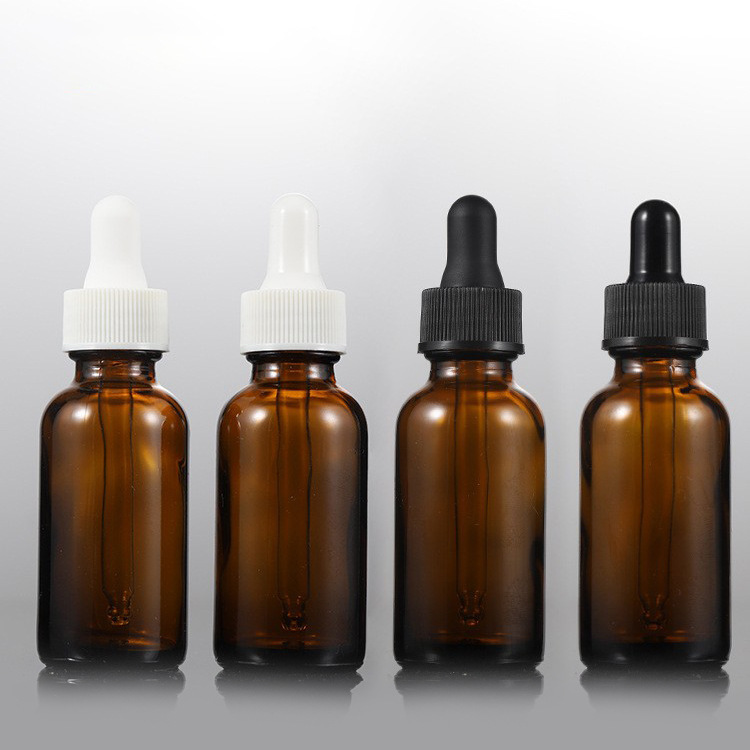 30ml brown Boston bottle essence liquid essential oil glass bottle Boston dropper bottle empty bottle