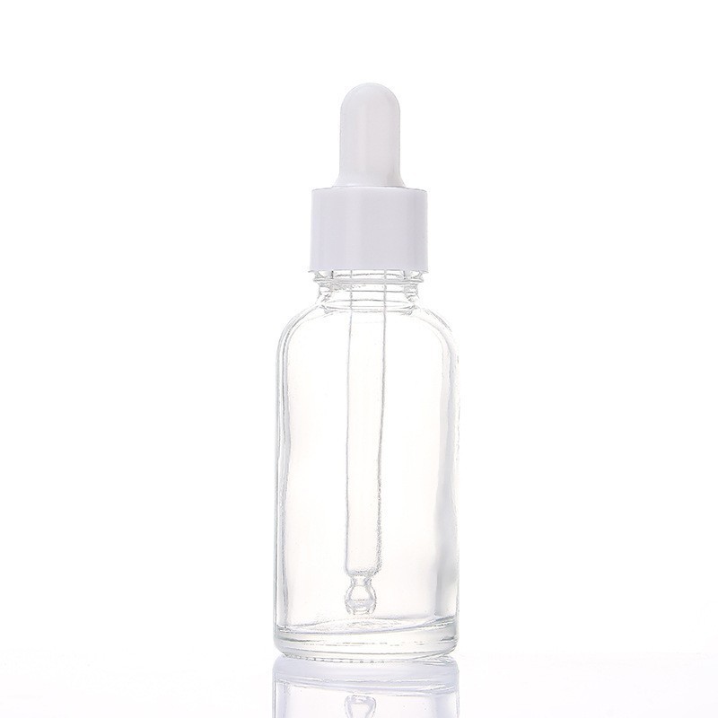 30ml transparent essential oil bottle sub-packaging glass bottle 50ML thickened beauty salon dropper bottle essence bottle