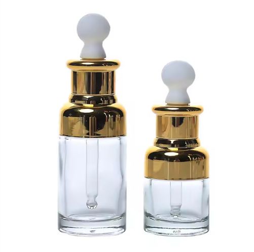 20ml shoulder sleeve essential oil bottle 30ml thick bottom dropper bottle 50ml essence cosmetic glass empty bottle