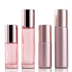 5ml rose gold glass roller bottle essential oil bottle 10ml perfume bottle roller bottle sample bottle